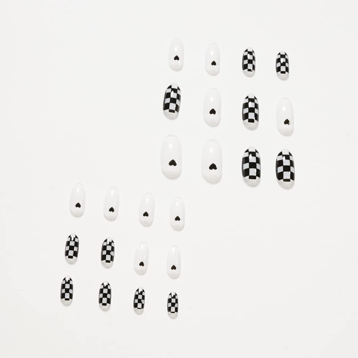 IMSOHOT layout of 12 sizes demonstrating fit options for each finger