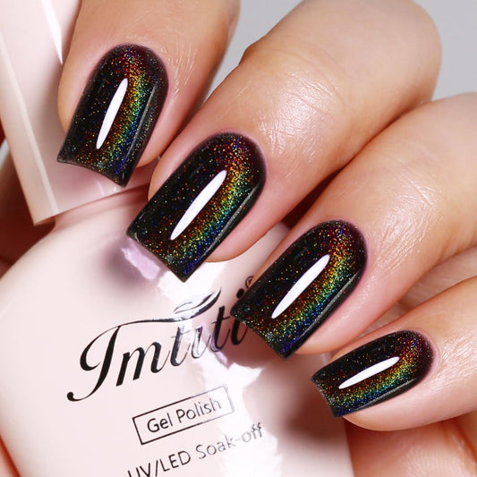Imtiti close-up brush stroke demonstrating smooth coverage and no streaking
