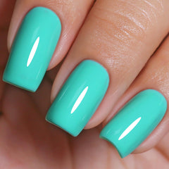 Imtiti cyan front bottle showing vibrant cyan color and 0.5oz size benefit