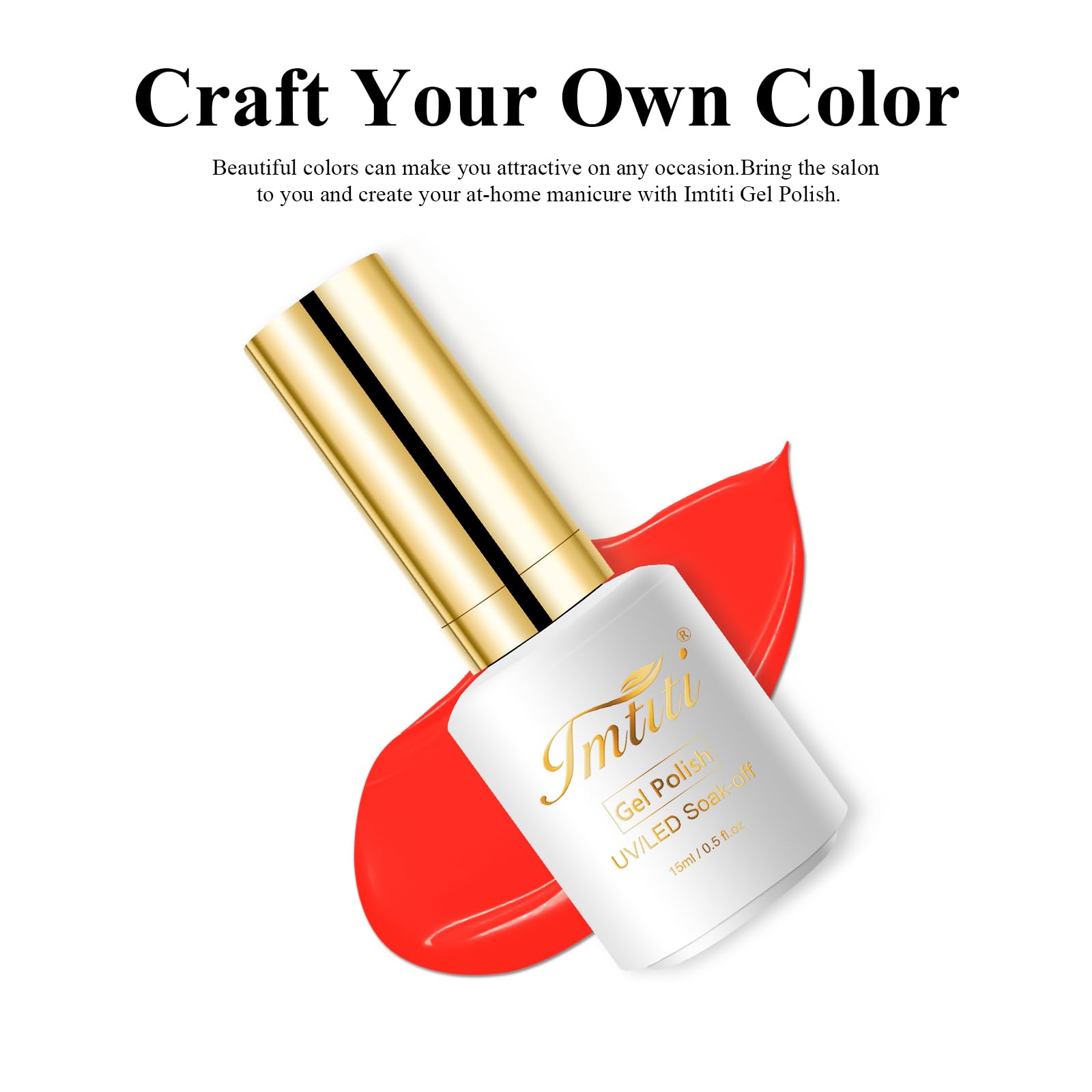 Imtiti summer manicure lifestyle showing neon red on nails for vibrant seasonal style