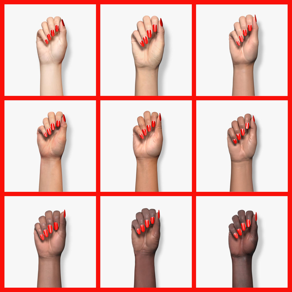 Imtiti polish texture close-up showing smooth, creamy consistency for even application