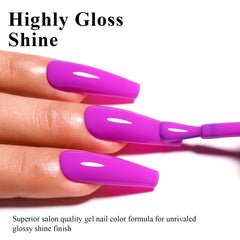 Imtiti swatch on fingertips showing vibrant pink-purple payoff