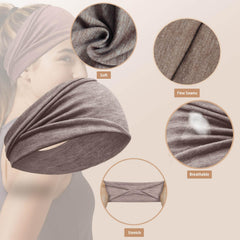IMYORT flat lay of all six headbands showing variety and style