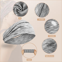 IMYORT headband flat beside ruler demonstrating size and full-coverage benefit