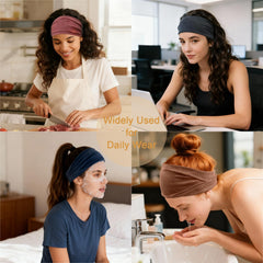 IMYORT hand holding headband showing length and wide coverage benefit