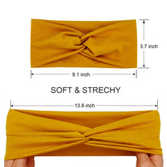 IMYORT woman wearing headband during yoga demonstrating secure non-slip hold