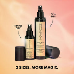 IN COMMON before and after image showing reduced frizz benefit