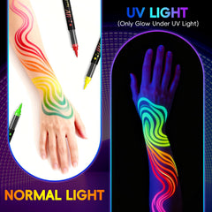 INAFKDPONR temporary tattoo detail illustrating high pigmentation and smooth finish