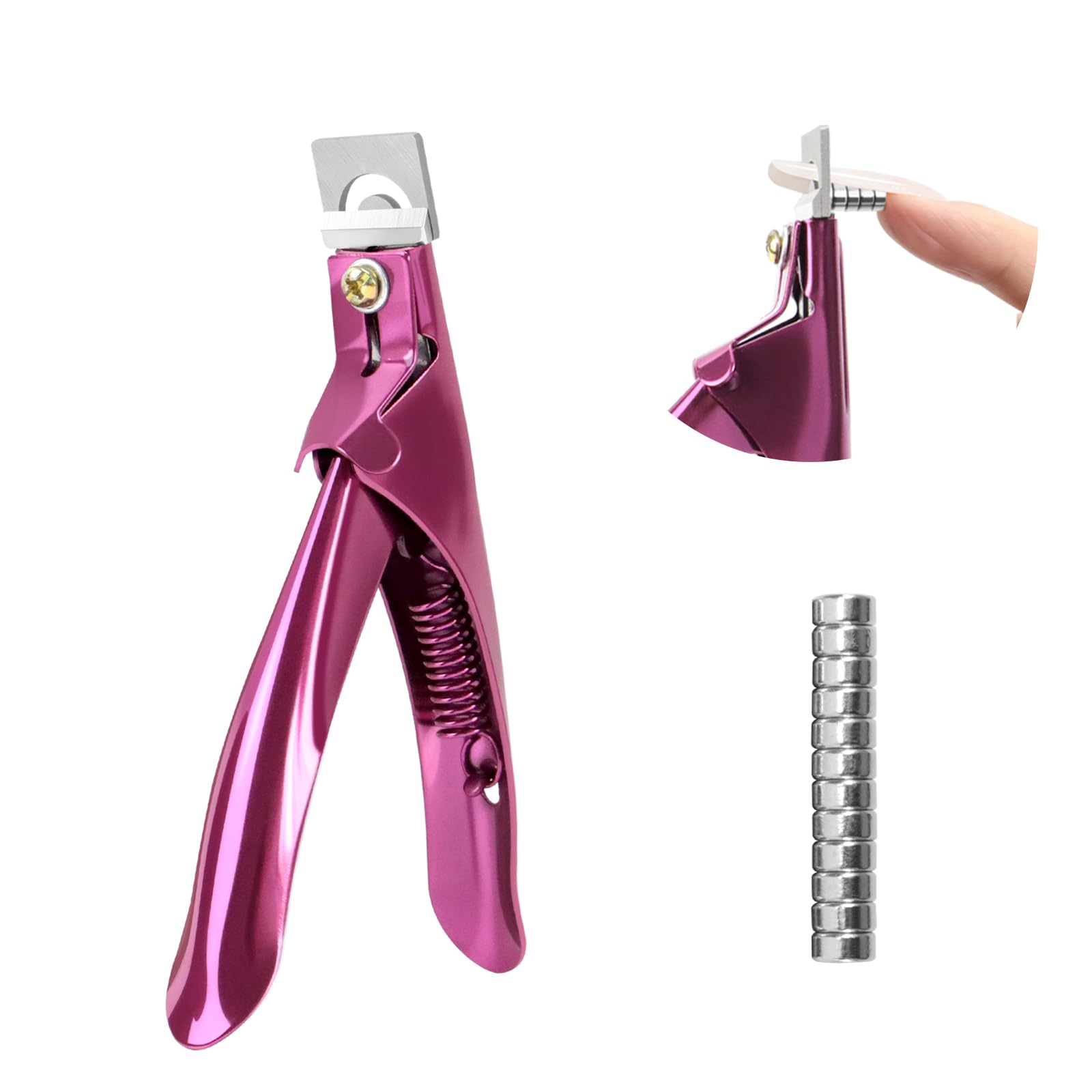 Inartato rose clippers front view showing ergonomic design and durable finish