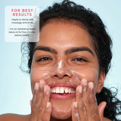 Indie Lee removing eye makeup gently for clean skin benefit