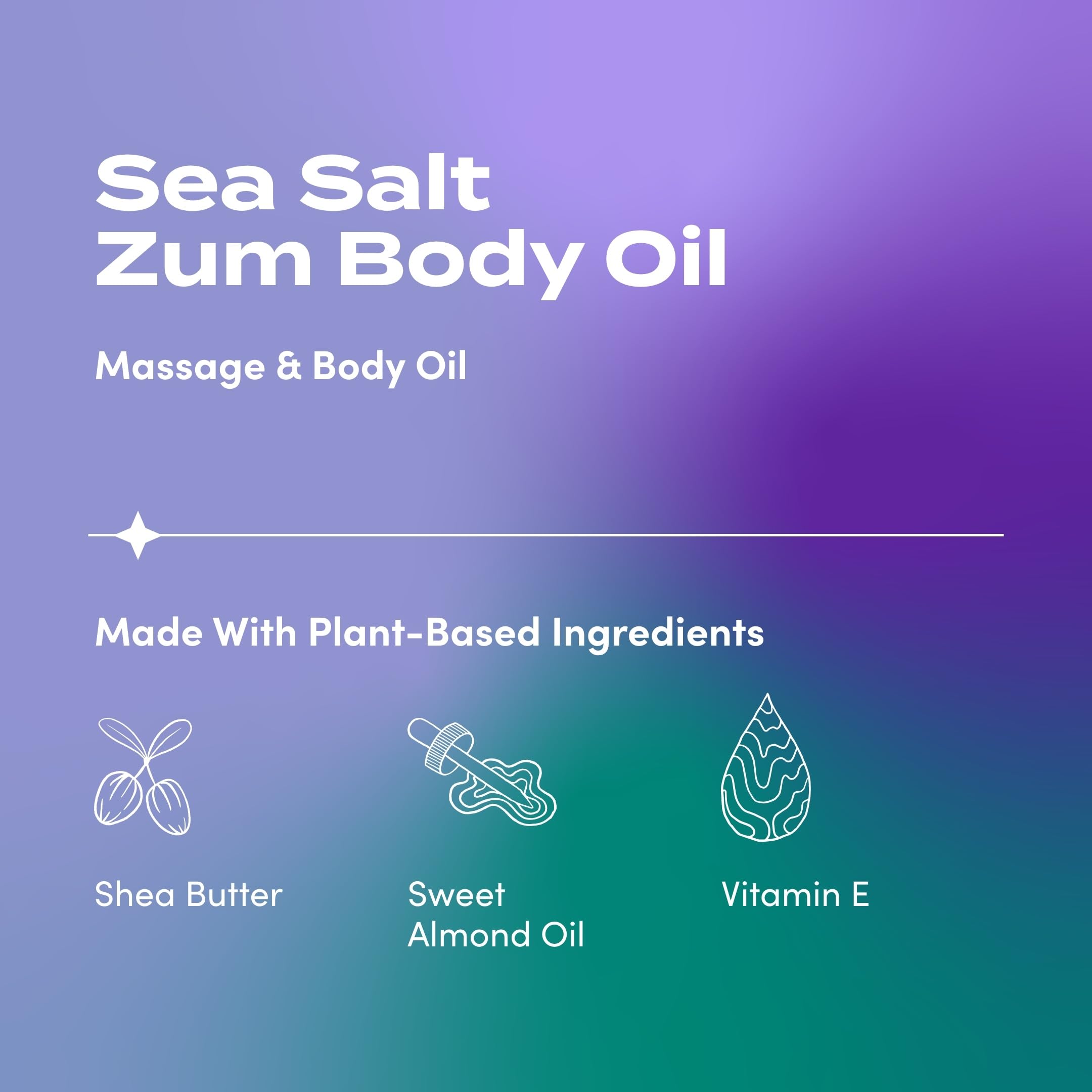 Indigo Wild Zum Sea Salt oil pour texture demonstrating silky glide