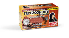 Indio Papago front packaging showing 125g bar and clean design, benefits gentle cleansing