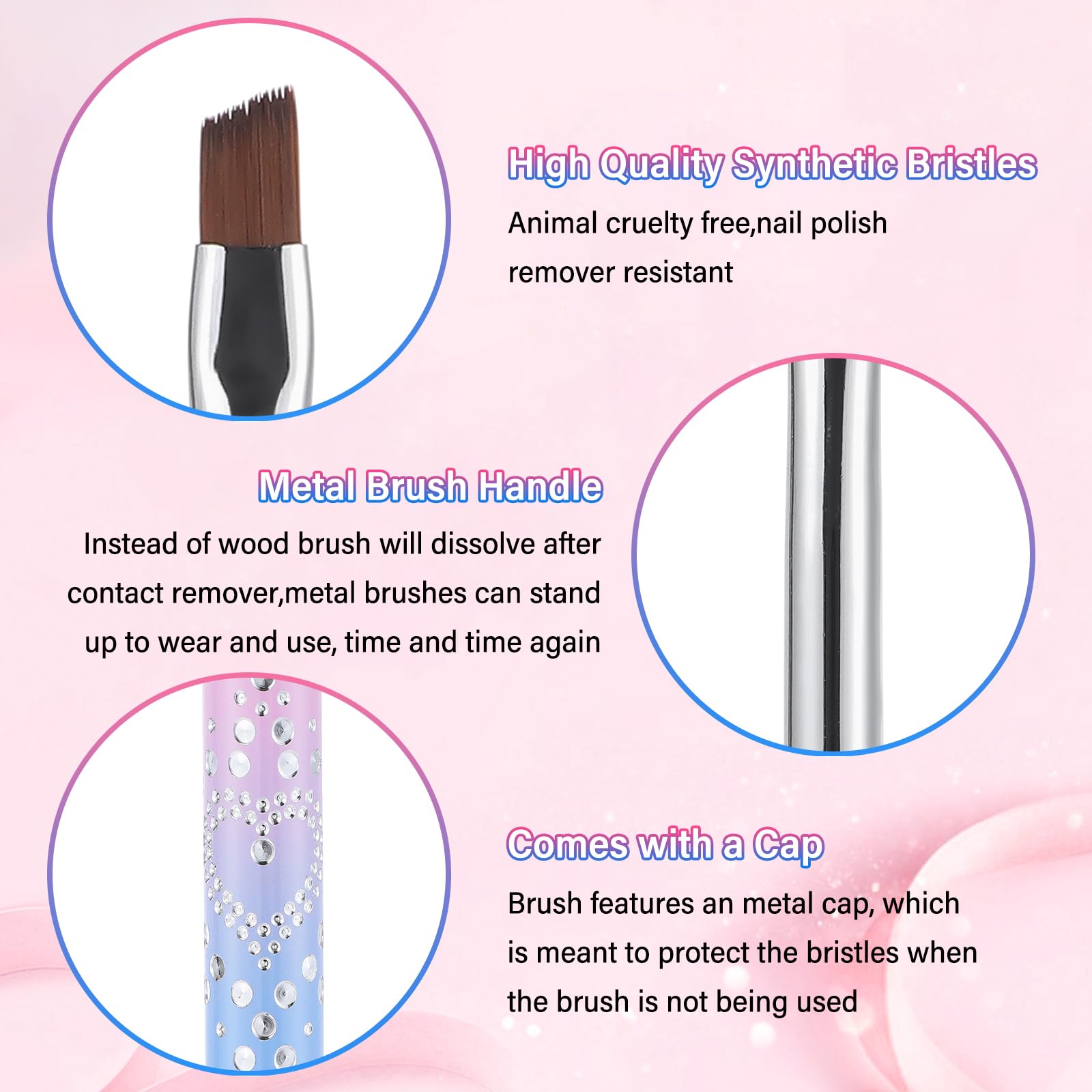 INENK angled tip detail delivering accurate clean-up near nail fold