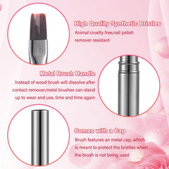 INENK detail of tapered brush tip, precise cleanup benefit
