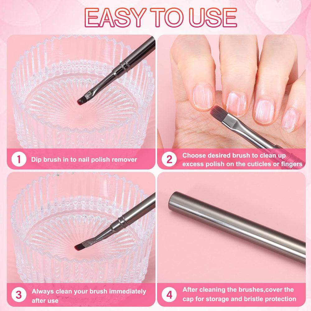 INENK brushes beside fingers for scale, shows compact usable size