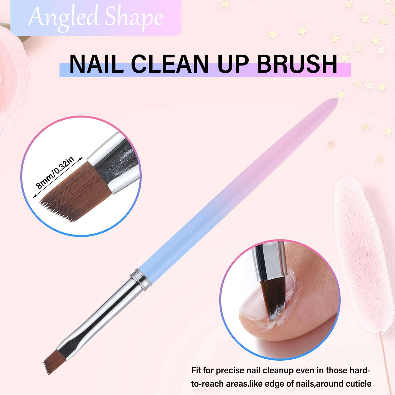 INENK tapered round tip for efficient excess polish removal