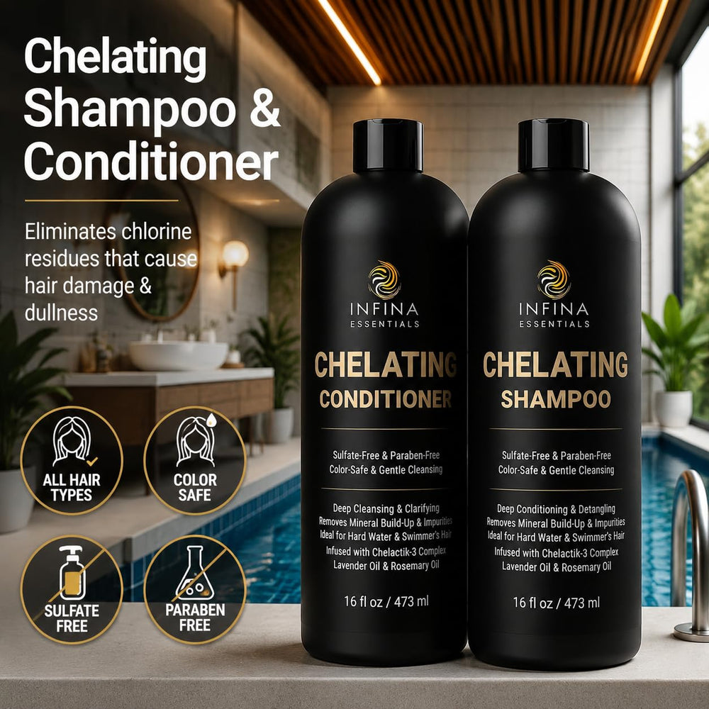 INFINA ESSENTIALS conditioner cream texture restoring moisture
