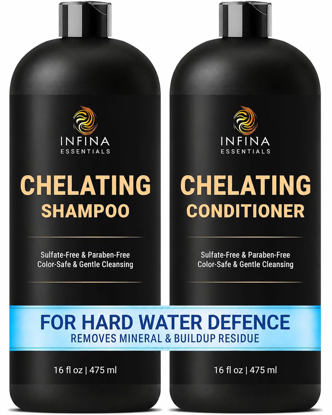 INFINA ESSENTIALS front packaging 16oz showing detox benefits