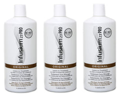 INFUSIUM 23 front packaging showing label and three large bottles for long-lasting supply