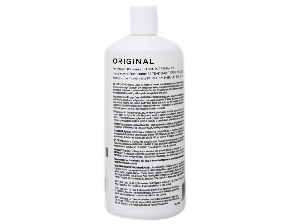 INFUSIUM 23 in-salon use with stylist applying treatment improving manageability