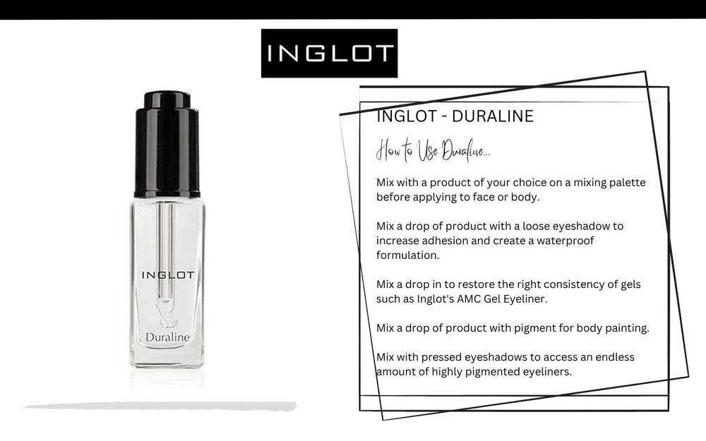 The Beauty Box INGLOT mixing Duraline with eyeshadow to create a waterproof liner for durability