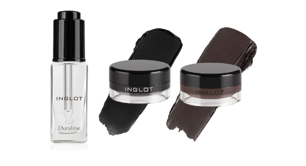 The Beauty Box INGLOT front packaging shows the complete three-piece bundle, ready to use