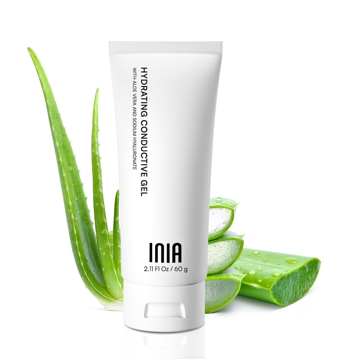 INIA front tube image showing product and portable benefit