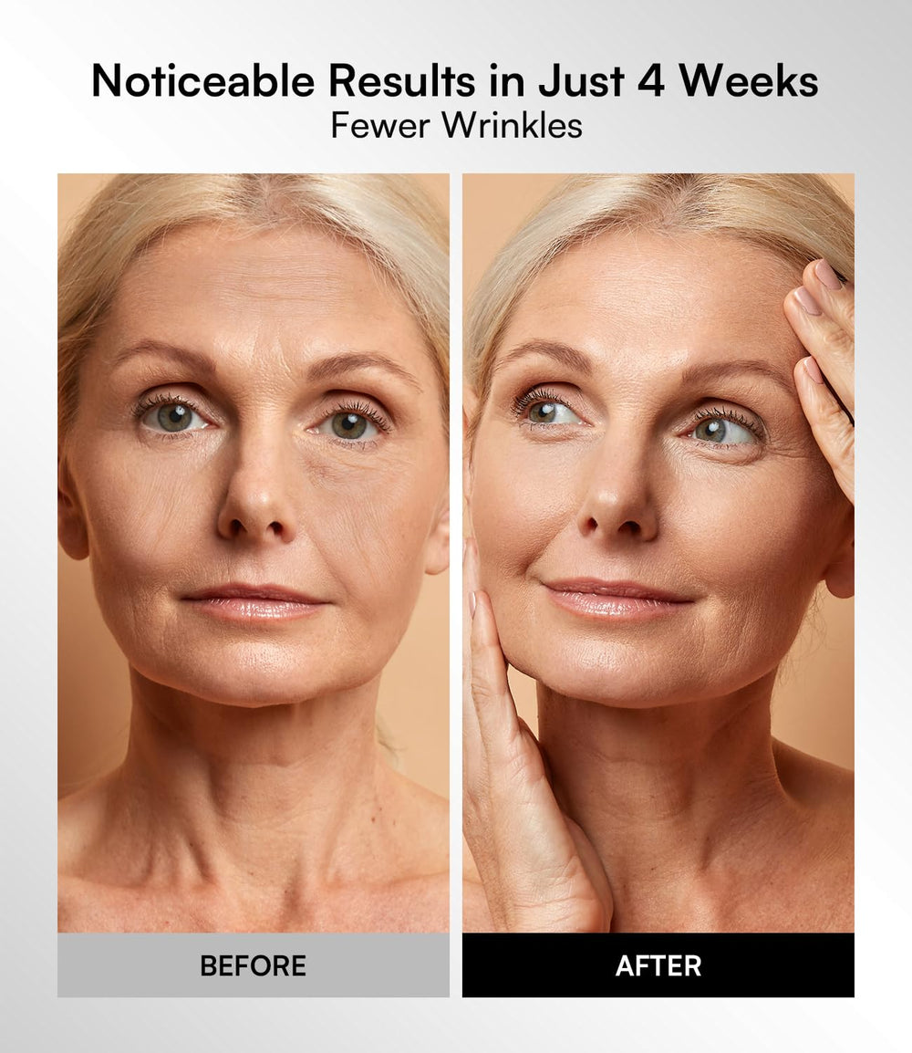 INIA mask worn on face demonstrating hands-free treatment for relaxed skincare