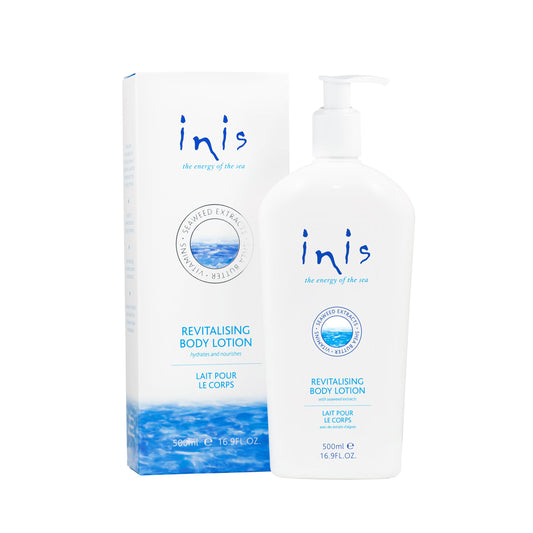 Inis front packaging showing bottle and label, brand clarity and convenience