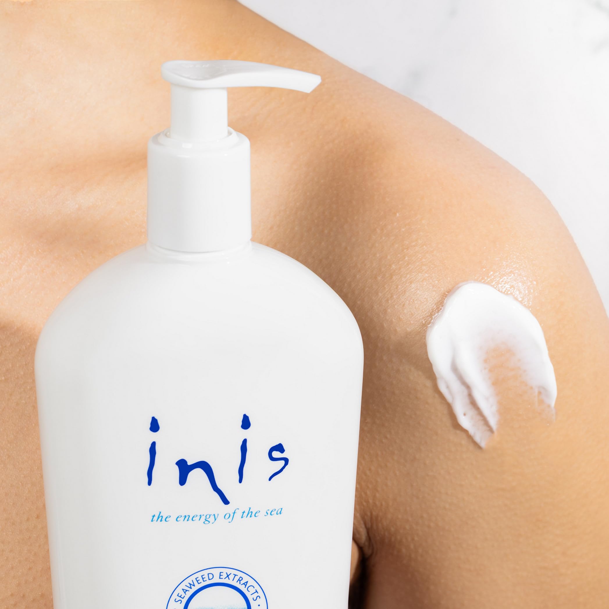 Inis pump action demo showing easy dispensing and controlled application