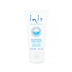 Inis shea butter hand cream front tube showing packaging and brand benefits