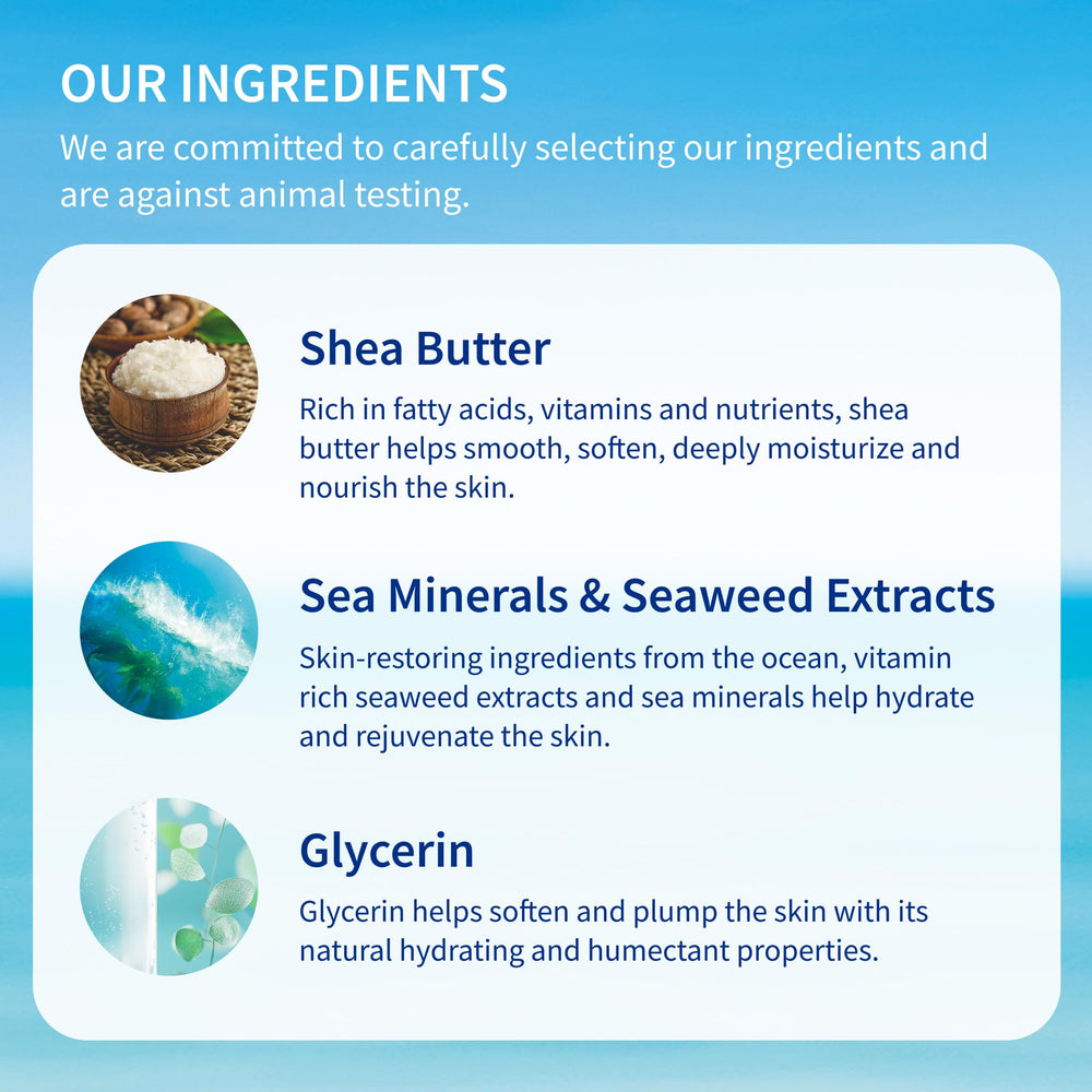 Inis soap on bathroom counter in lifestyle scene offering refreshing shower experience