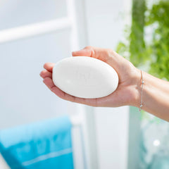 Inis soap close-up of creamy lather highlighting rich texture