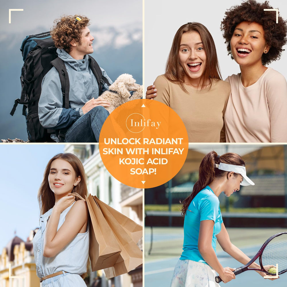 Inlifay soap packed in travel bag showing compact, TSA-friendly cleansing solution