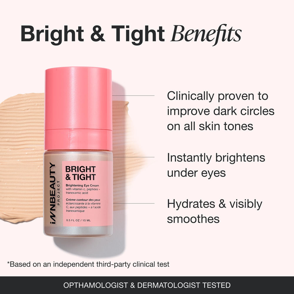 Innbeauty Project pump detail highlighting airless pump to protect active ingredients