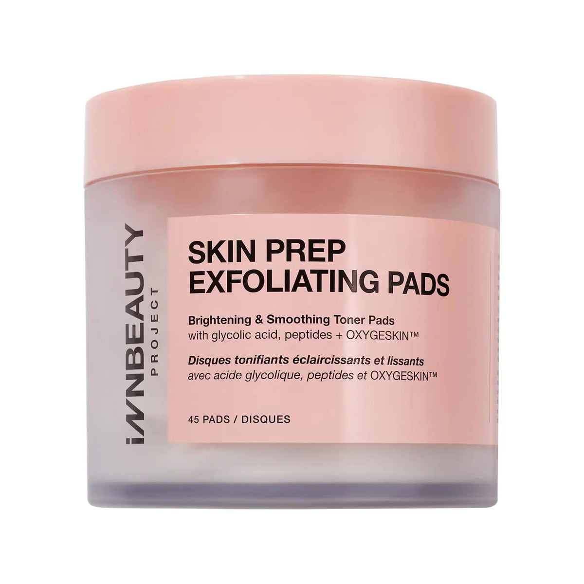 INNBEAUTY Project front packaging showing brightening pads and benefits