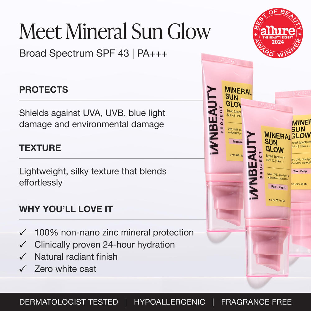 INNBEAUTY Project close-up texture revealing lightweight blend and glow