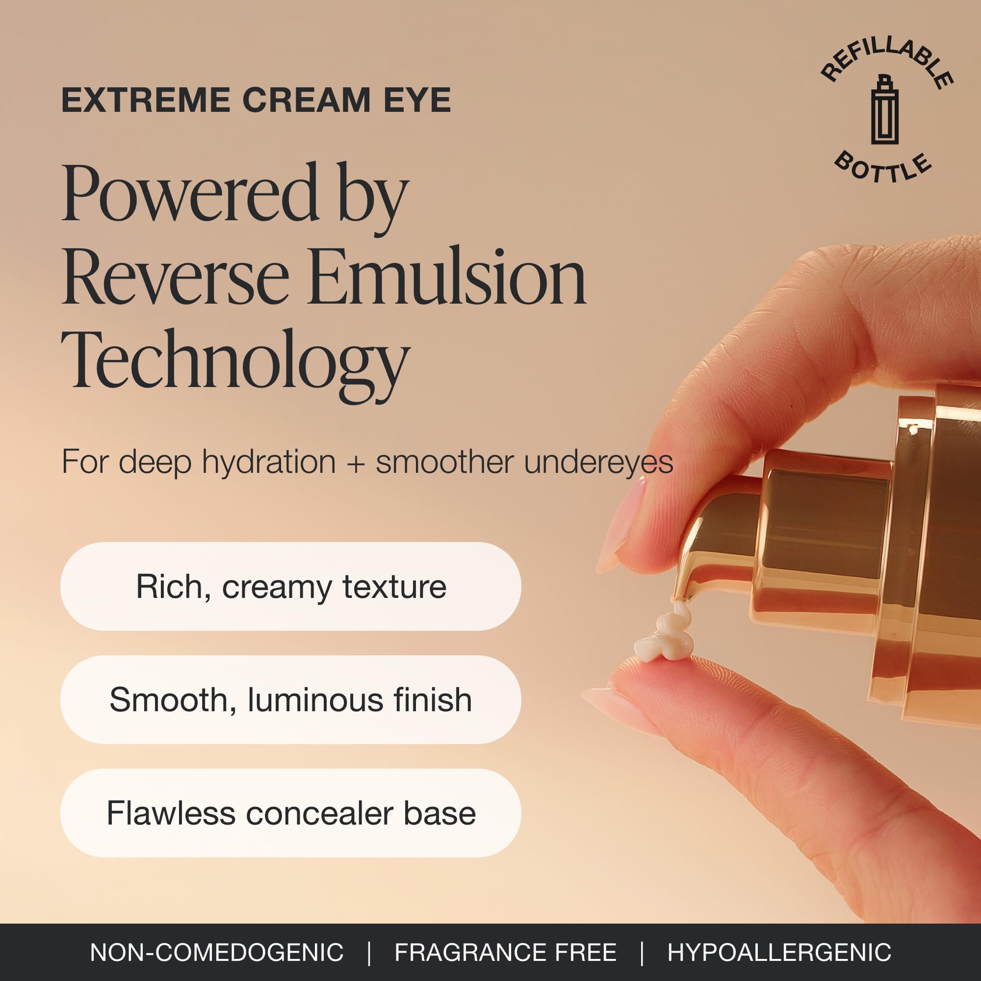 Innbeauty Project texture close-up showing creamy, cushiony finish for hydration