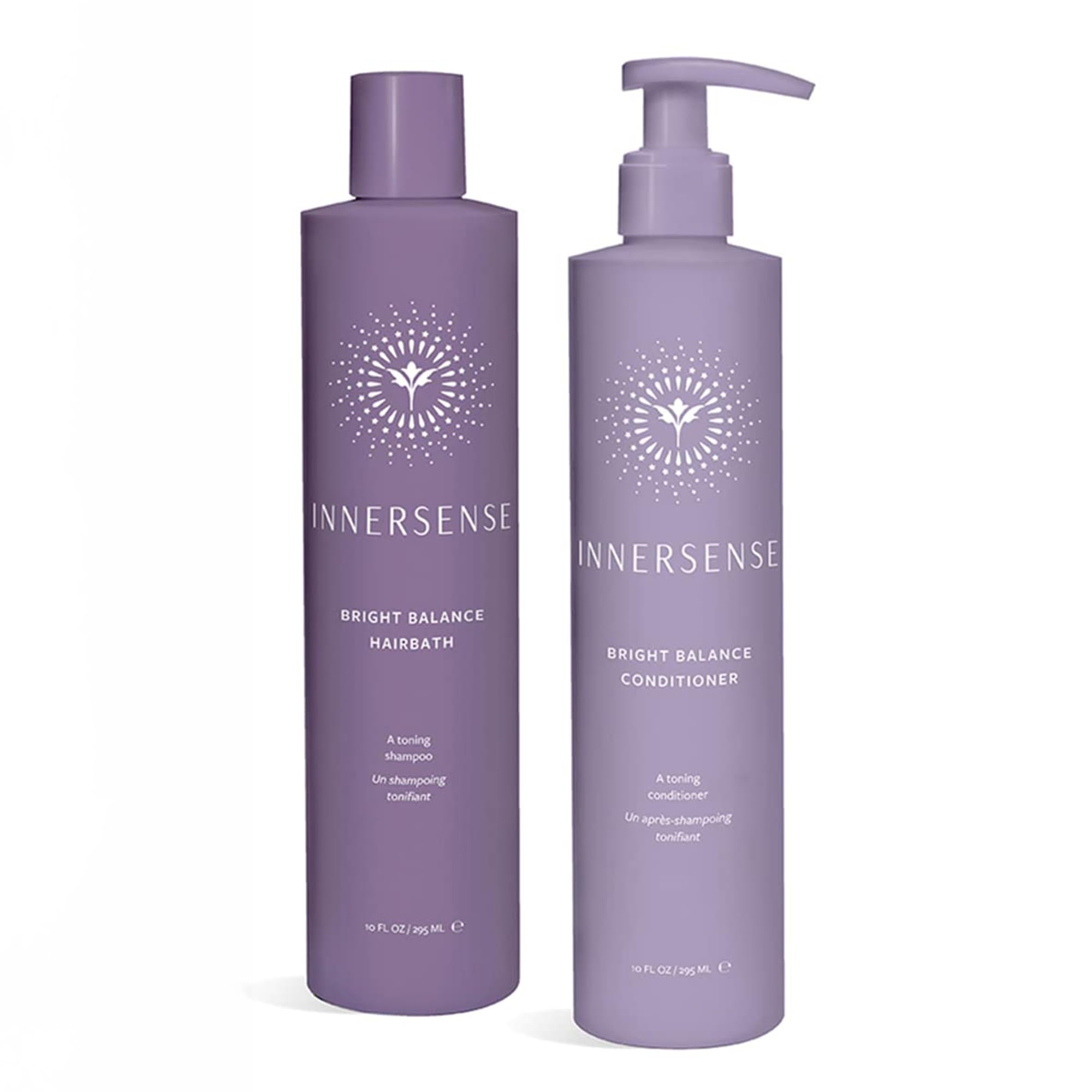 INNERSENSE front packaging showing duo and clean formula benefit
