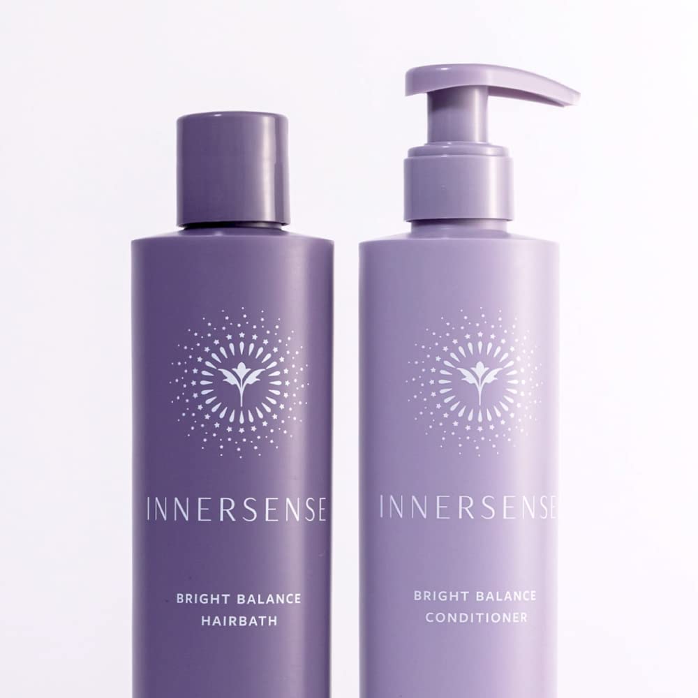INNERSENSE purple shampoo pump dispensing tone-preserving texture