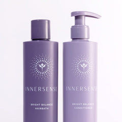 INNERSENSE purple shampoo pump dispensing tone-preserving texture