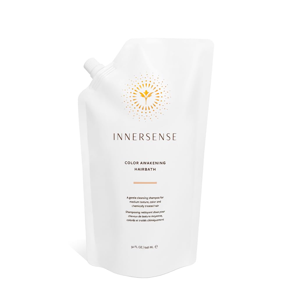 INNERSENSE front view of 32oz refill pouch showing branding and product benefit