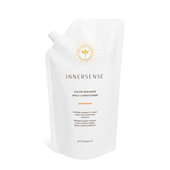 INNERSENSE refill pouch front view showing product branding and size benefits