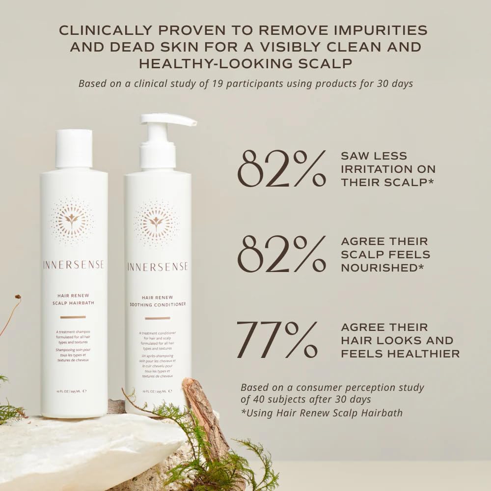 INNERSENSE bottles on bathroom shelf suggesting ritual-friendly benefit