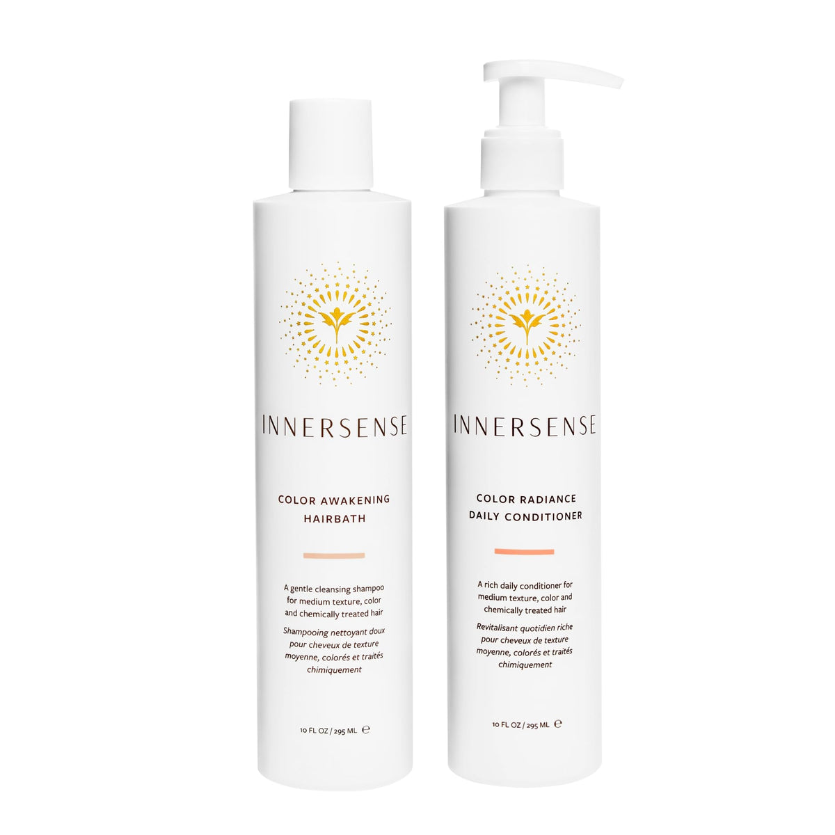 INNERSENSE duo front packaging showing bottles and benefits