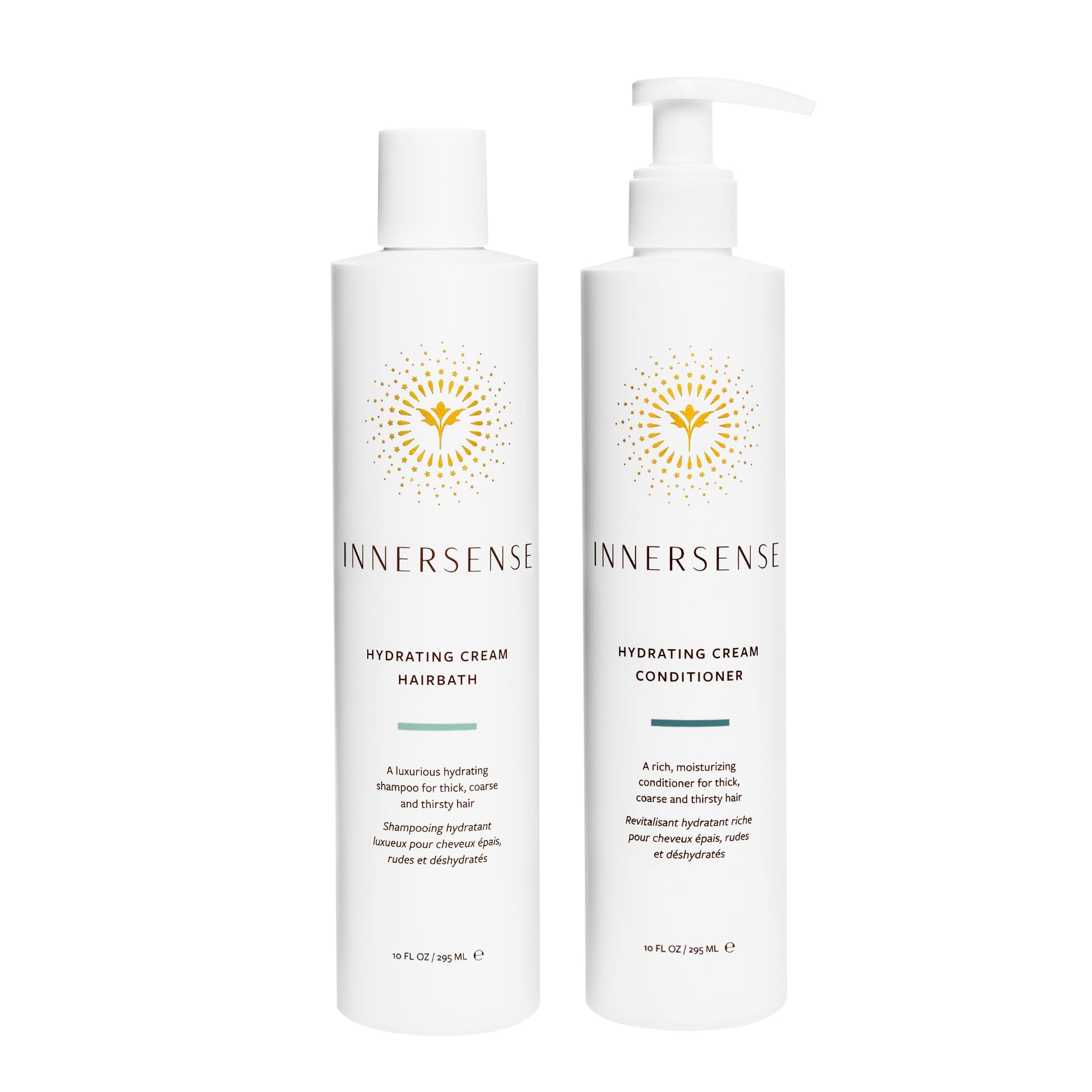 INNERSENSE front packaging duo showing bottle labels and hydrating benefits