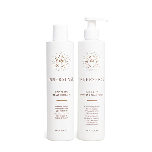 INNERSENSE front packaging showing duo and clean ingredients benefit
