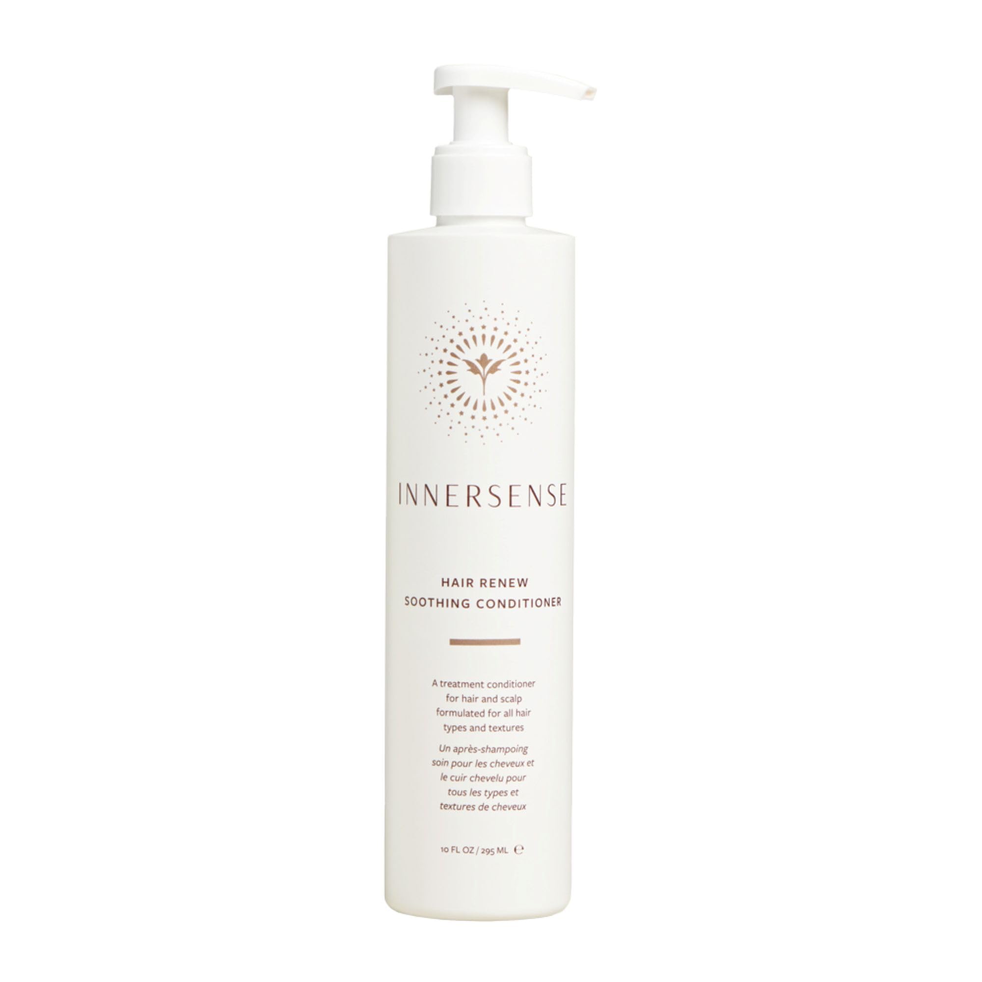 INNERSENSE front bottle view showing clean packaging and product identity benefits