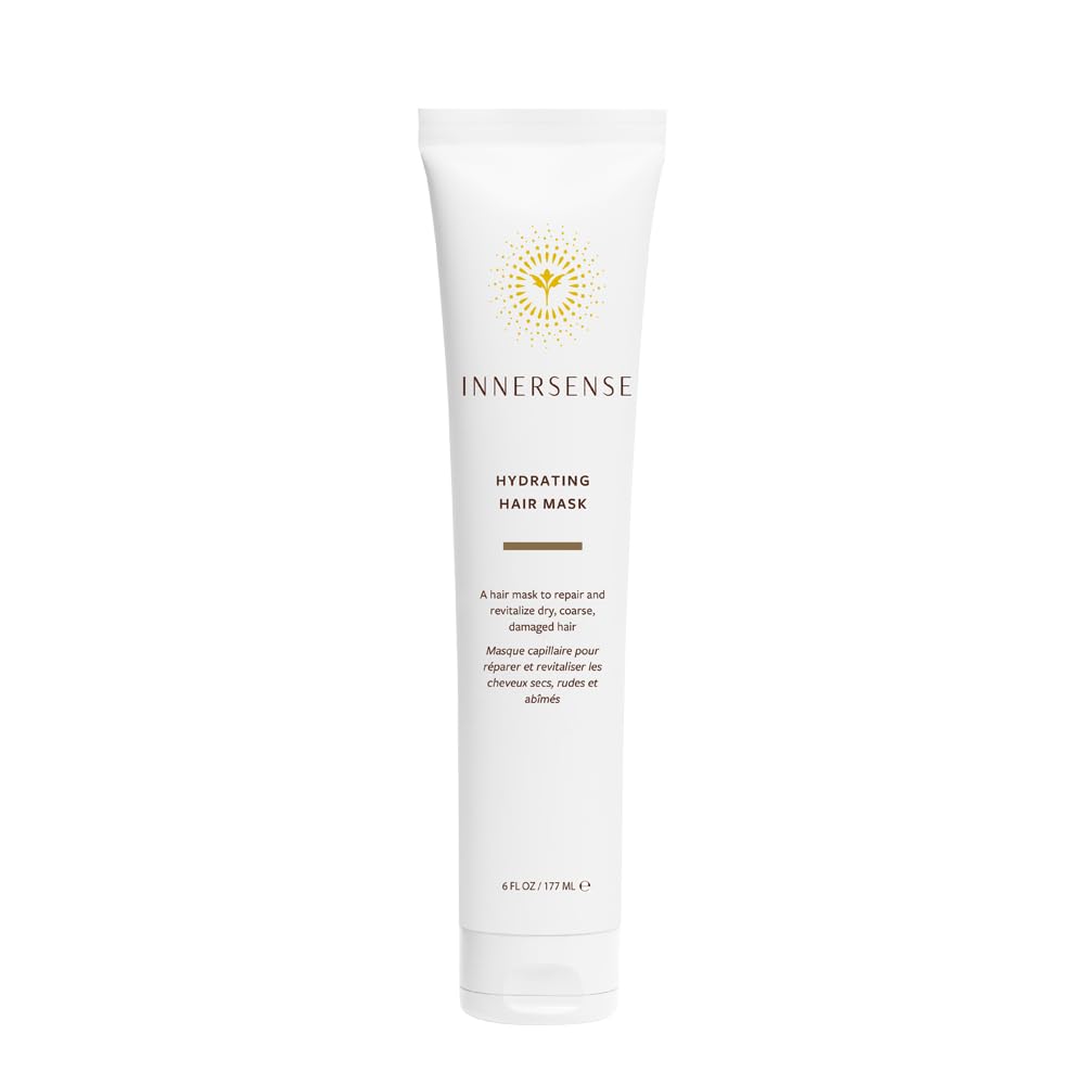 INNERSENSE hydrating mask jar front view showing clean-beauty packaging and benefit