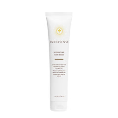 INNERSENSE hydrating mask jar front view showing clean-beauty packaging and benefit